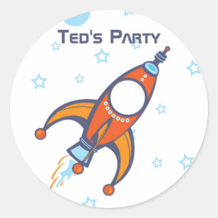 Sticker à fusée