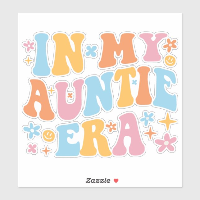 Sticker A L'Ère De Ma Tante (Feuille)