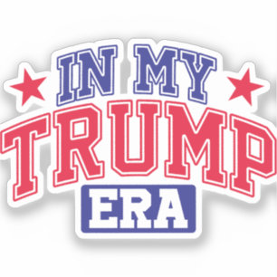 Sticker À l'ère Trump