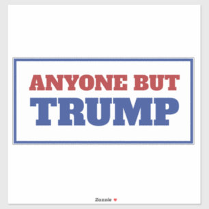 Sticker À l'exception de Trump America Election