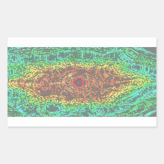 Sticker à motifs arc-en-ciel