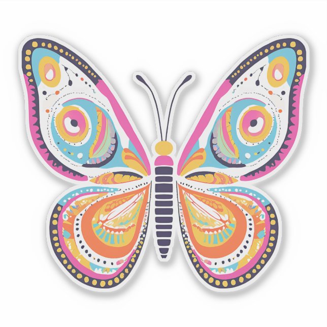 Sticker à papillon (Devant)