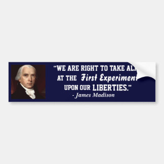 Sticker à pare-chocs de la marine James Madison - 