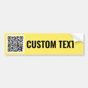 Sticker à pare-chocs QR Code