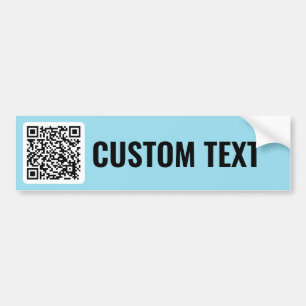 Sticker à pare-chocs QR Code