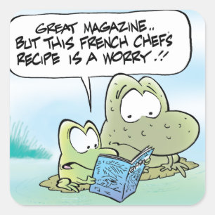 Sticker à pattes de grenouilles marécageuses