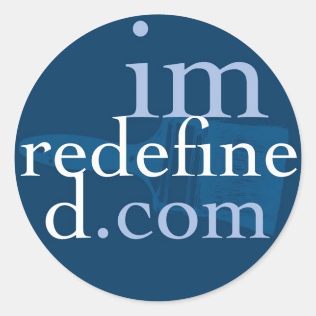 Sticker à pinceau d'URL, petit (Devant)