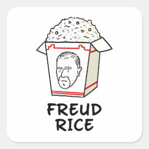 Sticker à pistolet Freud Rice Philosophie