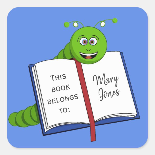 Sticker à plaques de livre (Devant)