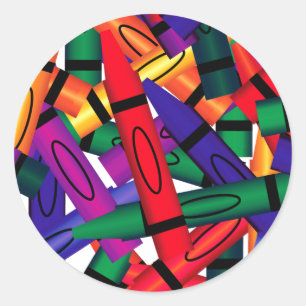 Sticker à rayons écartés