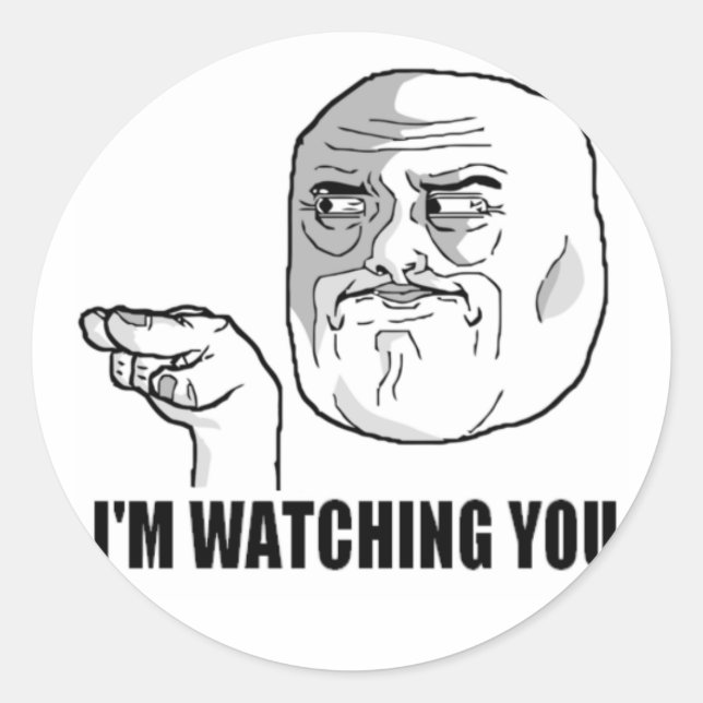 Sticker à regarder (Devant)