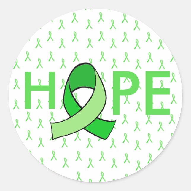Sticker à ruban pour la maladie de HOPE Lyme (Devant)