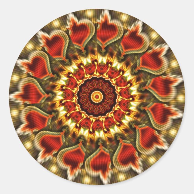 Sticker à spirale cardiaque (Devant)