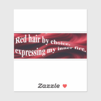 Sticker à tête rouge 1