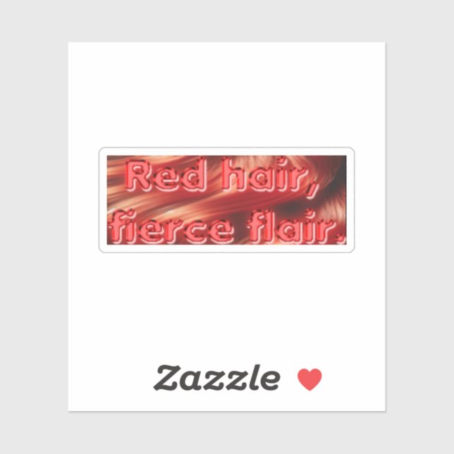 Sticker à tête rouge 2 (Feuille)