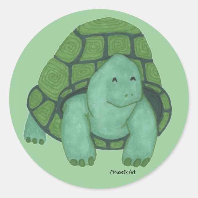 Sticker à tortue (Devant)