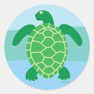 Sticker à tortue