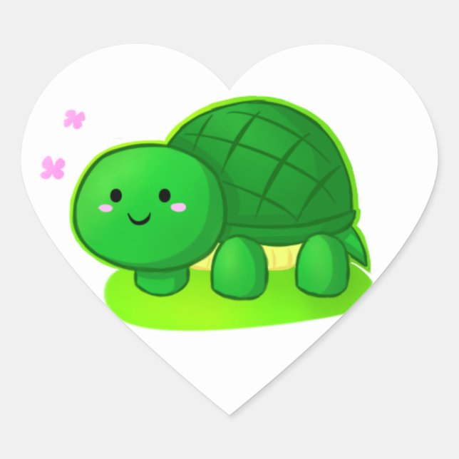 Sticker à tortue mûre (Devant)