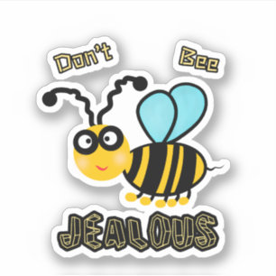 Sticker Abeille mignonne