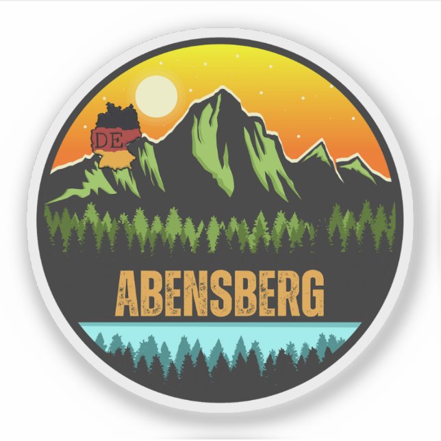 Sticker Abensberg, Allemagne (Devant)