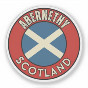 Sticker Abernethy, Écosse