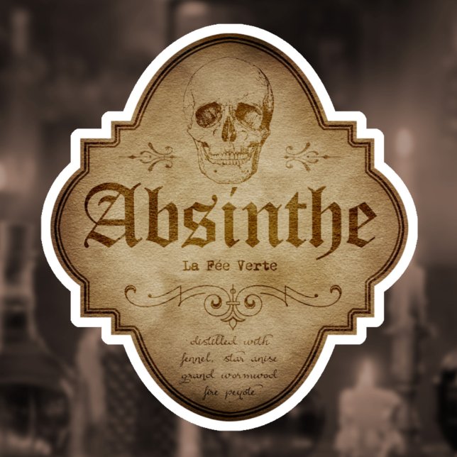 Sticker Absinthe Apothecary (Créateur téléchargé)