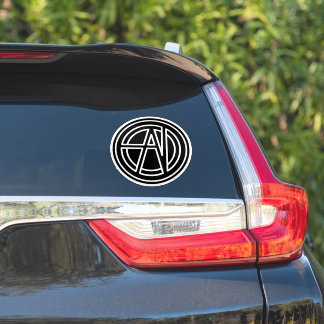 Sticker Absolüt Nürv noir et blanc