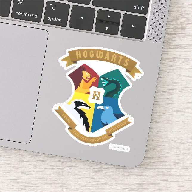 Sticker Abstrait HOGWARTS™ Crest (Détail)