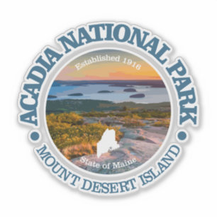 Sticker Acadia NP (Cadillac Mtn)