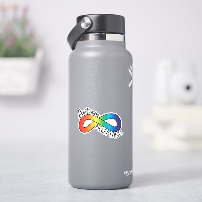Sticker Acceptation de la Sensibilisation sur l'autisme de (HydroFlask)