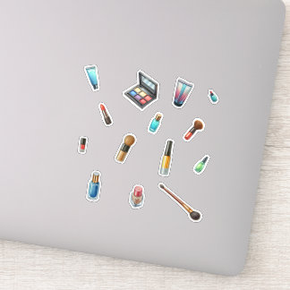 Sticker Accessoires cosmétiques de maquillage de beauté