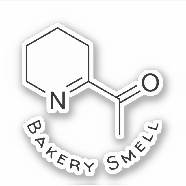 Sticker Accro à la boulangerie (Devant)