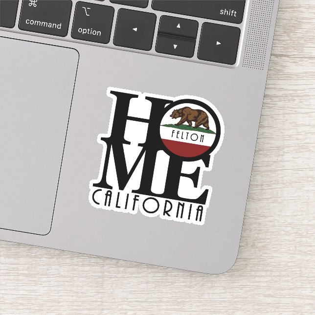 Sticker ACCUEIL Felton Californie (Détail)