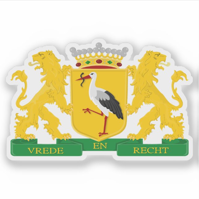 Sticker ACO de La Haye (Den Haag), Pays-Bas (Devant)