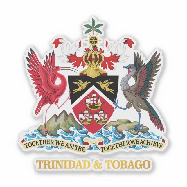 Sticker ACO de Trinité-et-Tobago (Devant)