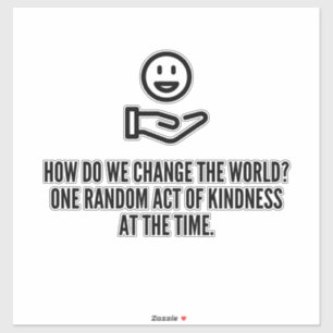 Sticker Acte de gentillesse aléatoire