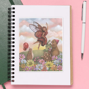 Sticker Adieu fantaisiste de la fée aux fleurs sauvages au