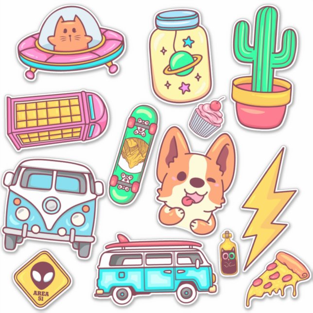 Sticker Adorable (Devant)