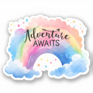 Sticker Adventure Await Rainbow
