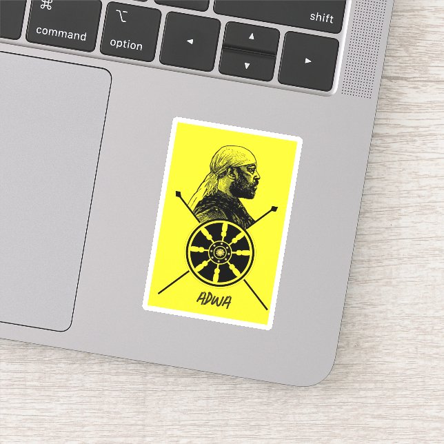 Sticker Adwa Menelik (Détail)