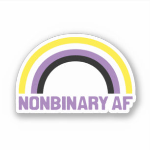 STICKER AF NONBINAISON