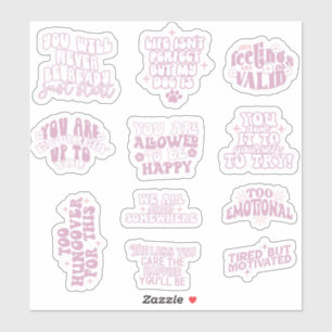 Sticker affirmation Citation motivationnelle