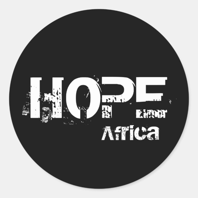 Sticker Africa Hope (Devant)