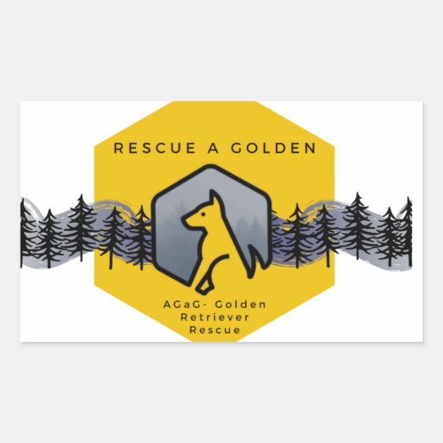 Sticker AGaG "Secourir un Golden" (Devant)