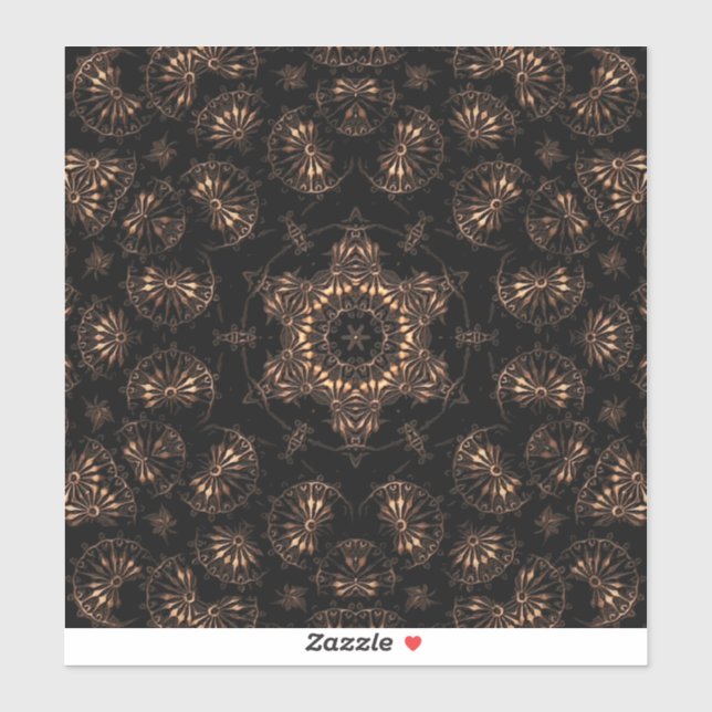 Sticker Âge de bronze Mandala (Feuille)