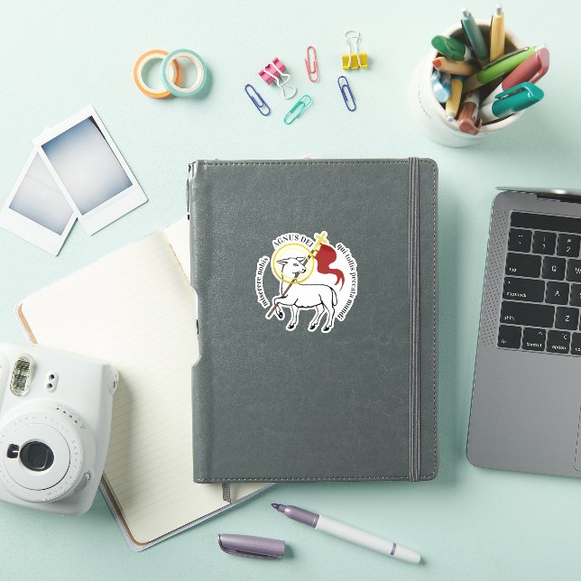 Sticker Agneau de Dieu  (Couverture iPad)