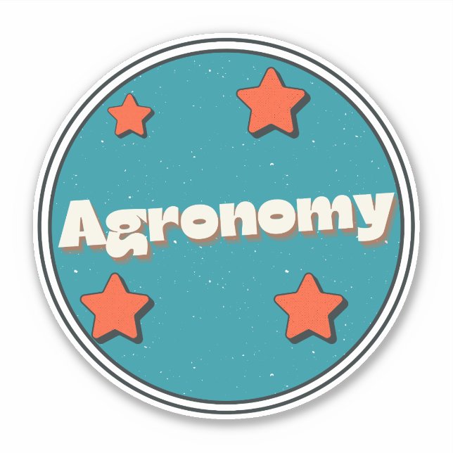 Sticker Agronomie (Devant)