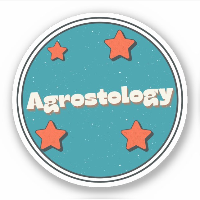Sticker Agrostologie (Devant)