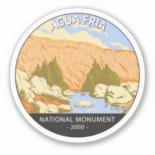 Sticker Agua Fria National Monument Badger Springs Canyon