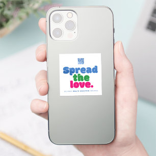Sticker AHEI diffuse la Promo de l'autocollant d'amour